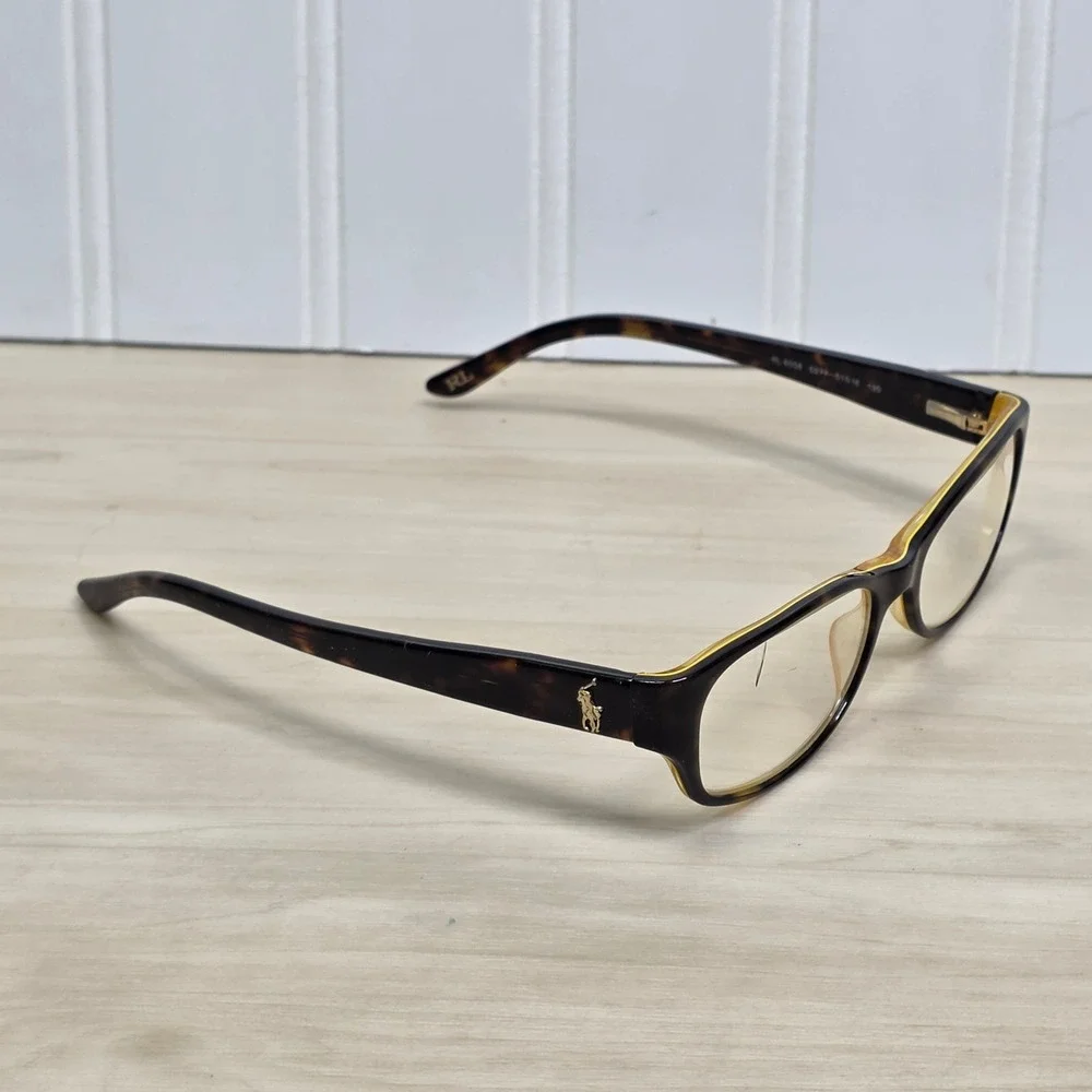 Ralph Lauren RL 6058 5277 Dark Tortoise Eyeglasses Italy 51-16-135 Frames Only